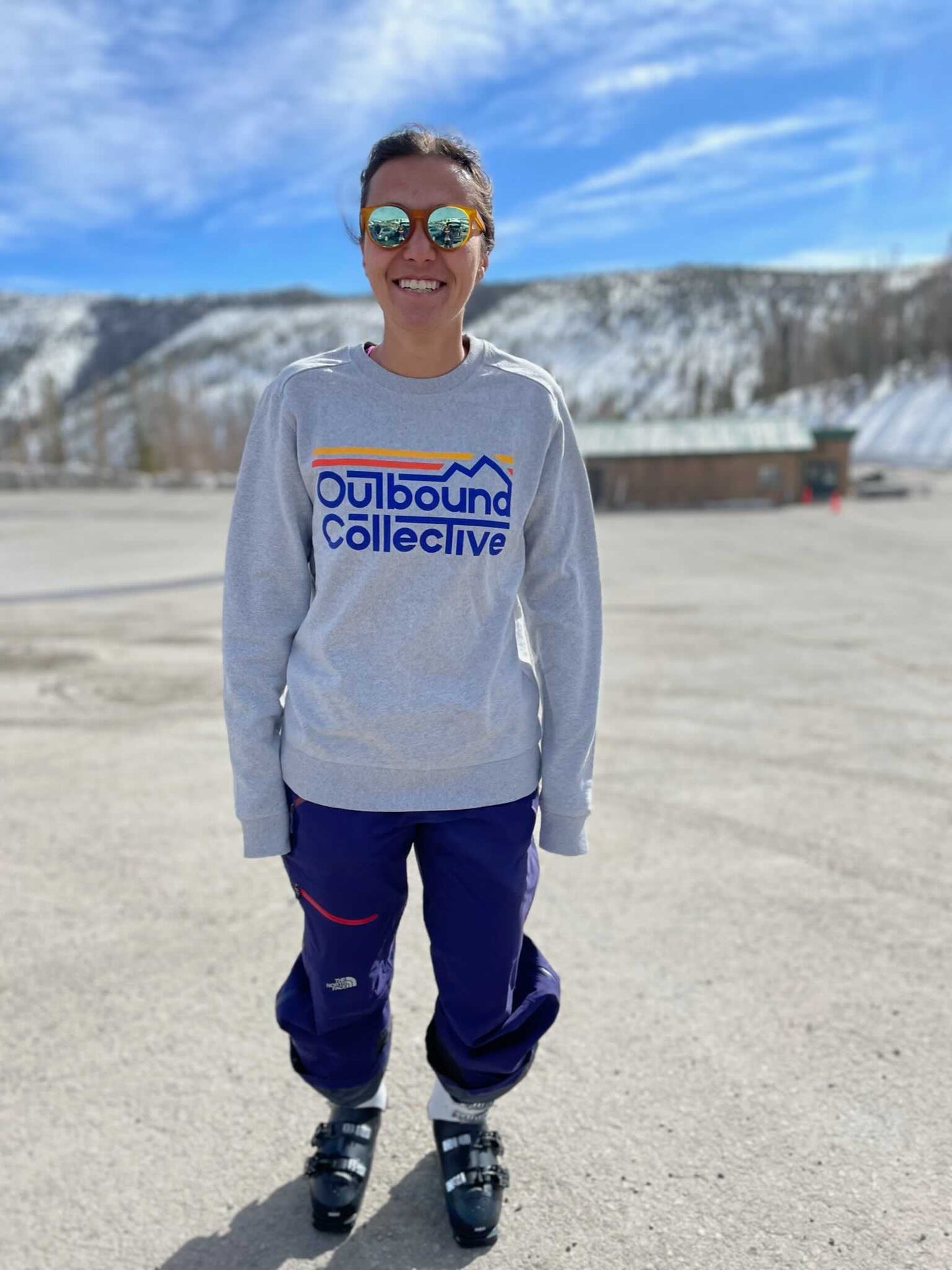 Retro Crew Neck Sweatshirt